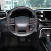 ABS Carbon fiber/Matte black Car Steering Wheel Button Decorative Frame Sticker For Toyota Tundra -2025 Car Accessories