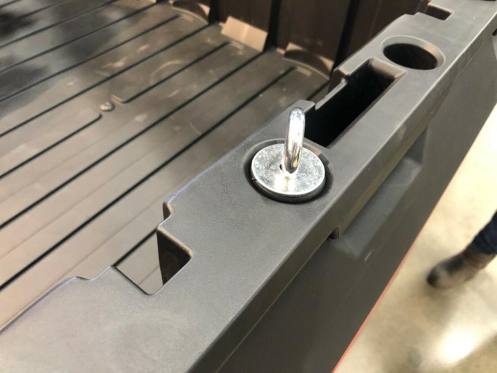 UTV Lock and Ride 2'' Bed Anchor Fit For Polaris General Ranger 500 570 1000 XP 900 800 700 With 1-7/16" Hole Car Accessories