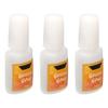 3pcs Body Glitter Gel Set Temporary Adhesive DIY Face Glitter Tattoo Skin Glue for Cosplay Party