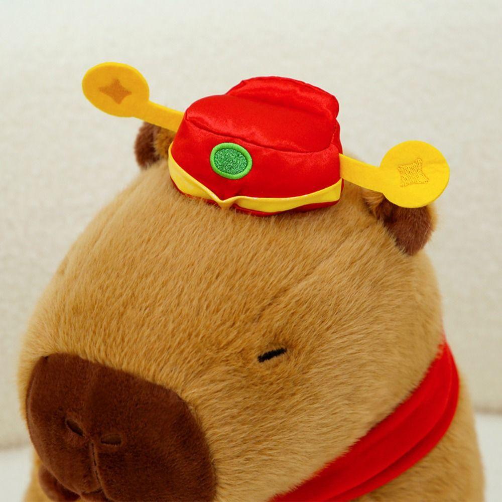 Stuffed Capybara Plush Doll Soft Stuffed Capybara Doll Kawaii Simulation Capybara Toy  Home Decor