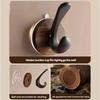 Wood Grain Suction Cup Hook, Door Hook, Bathroom Hook, Sturdy Load-bearing, Seamless Hook, Home Decoration
