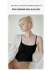 Women's Seamless Two-in-One Camisole: Wire-Free, Nude Feel, Stylish Back Design