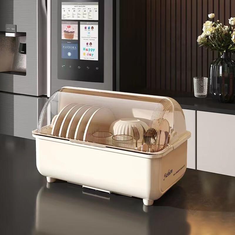 

Чжи Ши Сома Складная пылезащитная сушилка для посуды и хранения