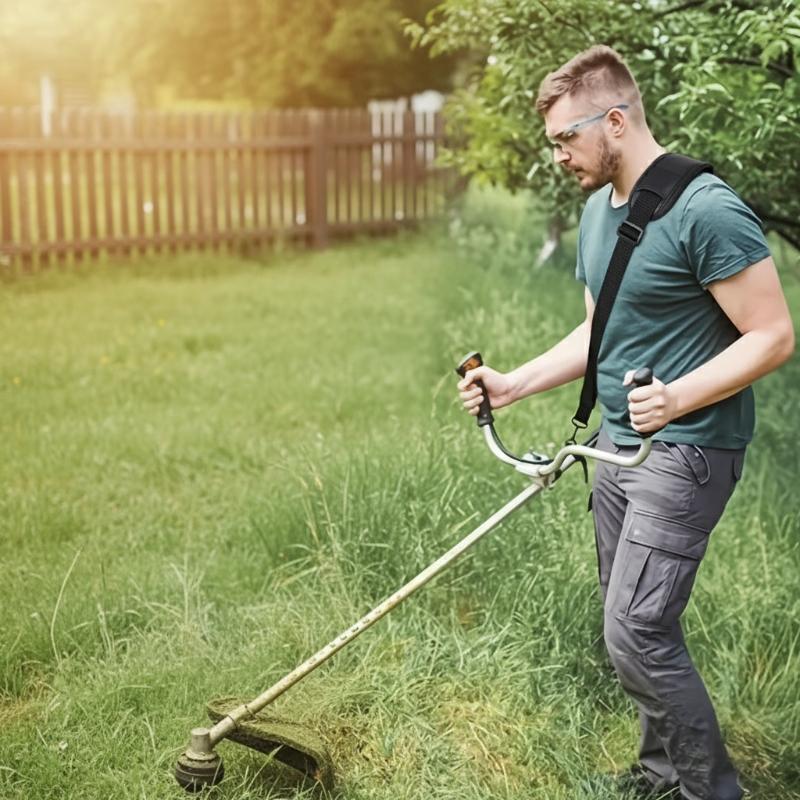 Adjustable Lawn Mower Backpack Belt Shoulder Strap Harness For Brush Cutter