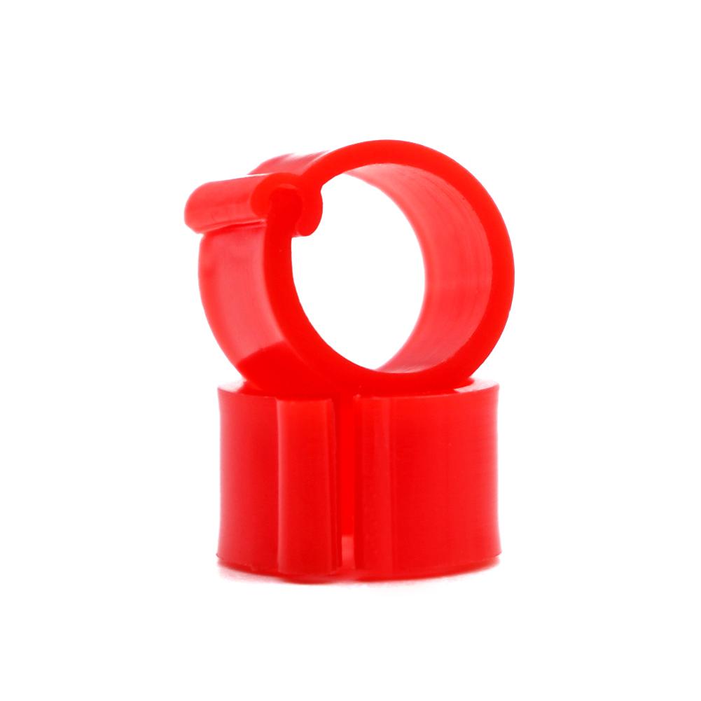 100 Pcs Bird Pigeon Foot Rings 8mm Bayonet Identification Ring Opening Pigeon Ring Color Pigeon Foot Ring Bird Pigeon Supplies