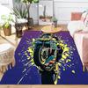 Paint-splatter art motorcycle Rug Floor Mat for Living Room or Bedroom Soft and Comfortable Carpet a Gift for Birthday and Holiday.MFF0918435