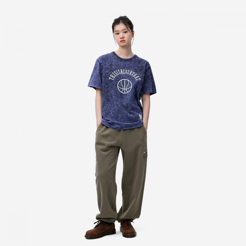 Thisisneverthat Faded Basketball Tee Tn241ttsst08
