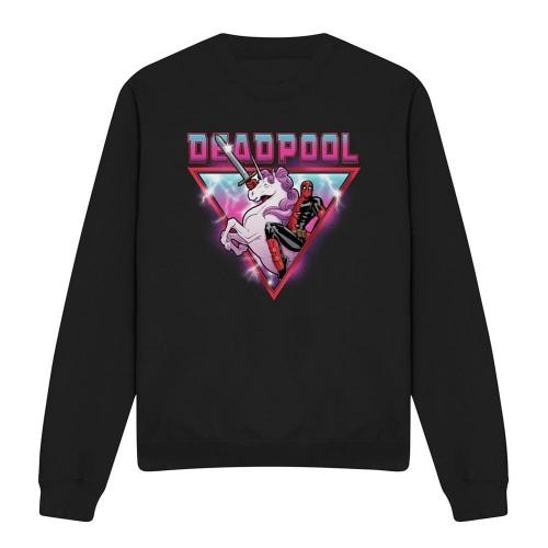 Deadpool Unisex Adult Metal Unicorn Wade Sweatshirt