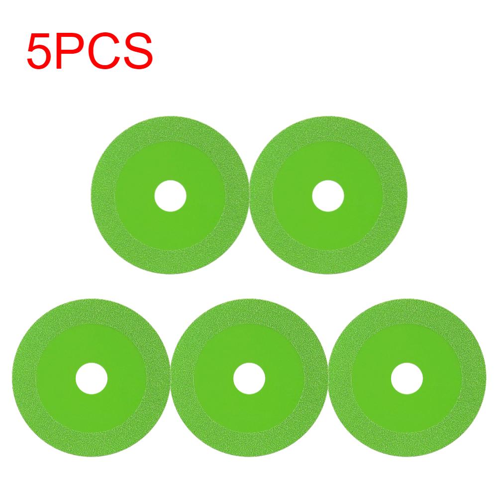 2-25pcs Glass Cutting Disc 100mm Ultra-thin Saw Blade Jade Crystal Wine Bottles Grinding Chamfering Cutting Blade Glass Cutting