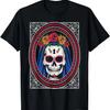 Schädel mit Rosen Rot _ Day of the Dead T-Shirt