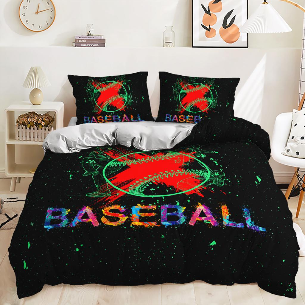 Three-Piece World Cup Football Decorative Quilt Cover Bedding Digital Printing Kit