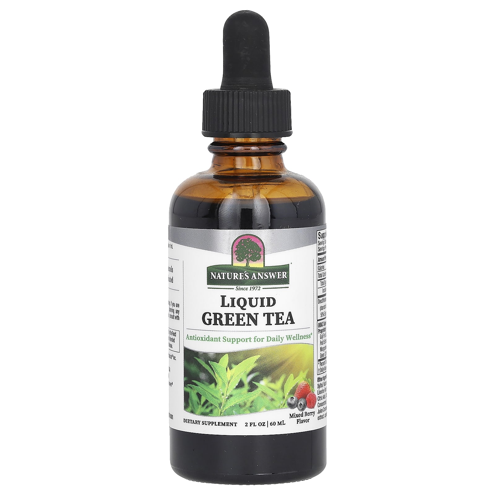 

Nature S Answer, Liquid Green Tea, Mixed Berry, 60Ml(2Fl Oz)