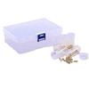 Transparent Round Bead Dispenser Box - 60-Bottle Diamond Painting & Jewelry Seed Bead Storage