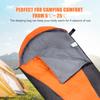 Lixada Sleeping Bag for Adults Boys and Girls 4-Season Camping Warm Sleeping Bag for All Season Camping Travel Outdoor Adventure