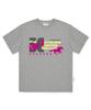 ESCAPEFROM 6Pm Horse Print Oversized Short Sleeve T-Shirt [4 Colors]