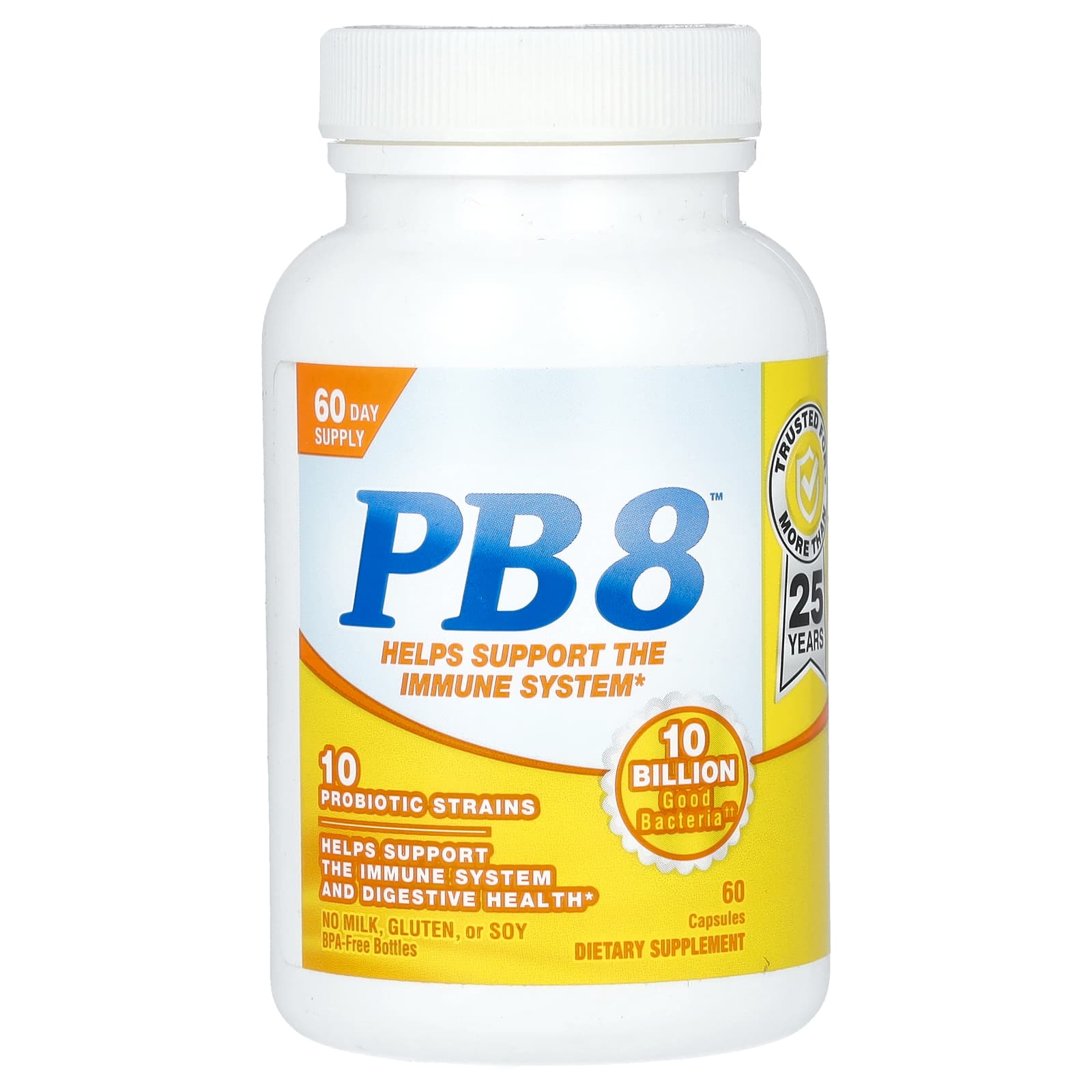 

Pb 8™, 10 Billion, 60 Capsules