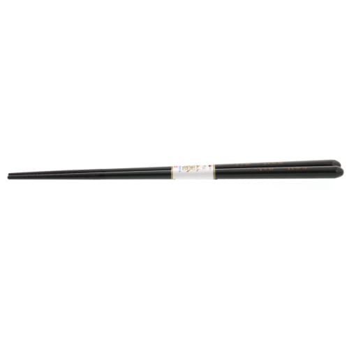 Ishida Japanese-made Chopsticks, MR, Sakura Fuugetsu Design, Dishwasher Safe, Natural Wood, 23cm, Black
