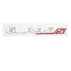 3d ABS Chrome GLA35s GLA45s Logo Letters Car Trunk Emblem Badge Sticker For Mercedes Benz GLA45 AMG W156 X156 H547 Accessories RX7