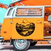 Paesaggio all'Alba Camper Furgone Camion Auto Adesivo Decalcomania Motorhome Caravan Auto da Campeggio Veicolo Decorazione