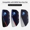 IUIU Key Fob Cover Clear, Compatible with BMW  2024 New 5/7 Series 740i 760i X1 X5 X6 X7 XM IX IX3 I5 I7, Soft TPU Key Fob Case Protector