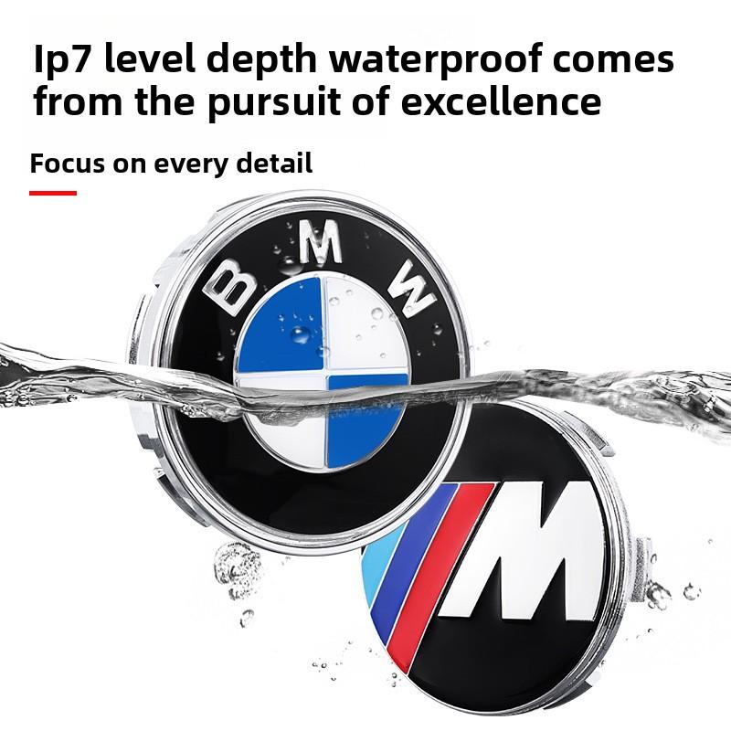 56/68MM C81 Hubcap Light Magnetic Levitation LED Emblem BMW 5 3 7 Series X1 X3 X5 Car Wheel Center Cap Decoration Light