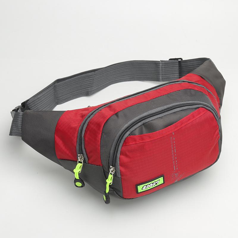 Spor Su Geçirmez Naylon Bel Çantası Cüzdan Bum Kemer Uniseks Fanny Pack