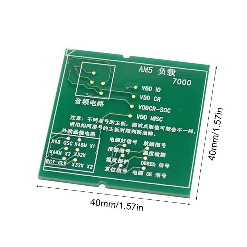 Desktop CPU Socket Analyzers CPU Socket Tester for AM5 Platform with Precise Load Simulation Dummy Load Fake Load