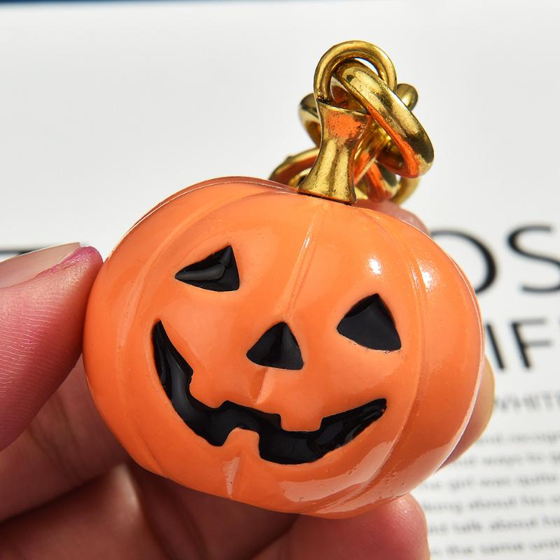 Halloween Pumpkin Keychain Keyring Funny Pumpkin Pendant Bag Charms Halloween Party Gifts Decorations For Women Men Kids