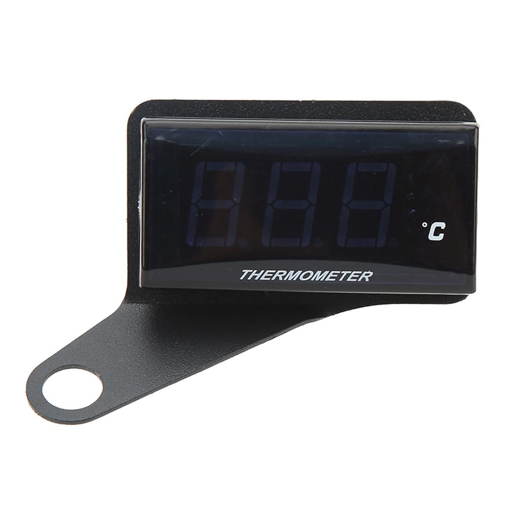 Universelle Motorrad DC12V LCD Super Slim Wassertemperaturanzeige mit 18mm Sensoradapter