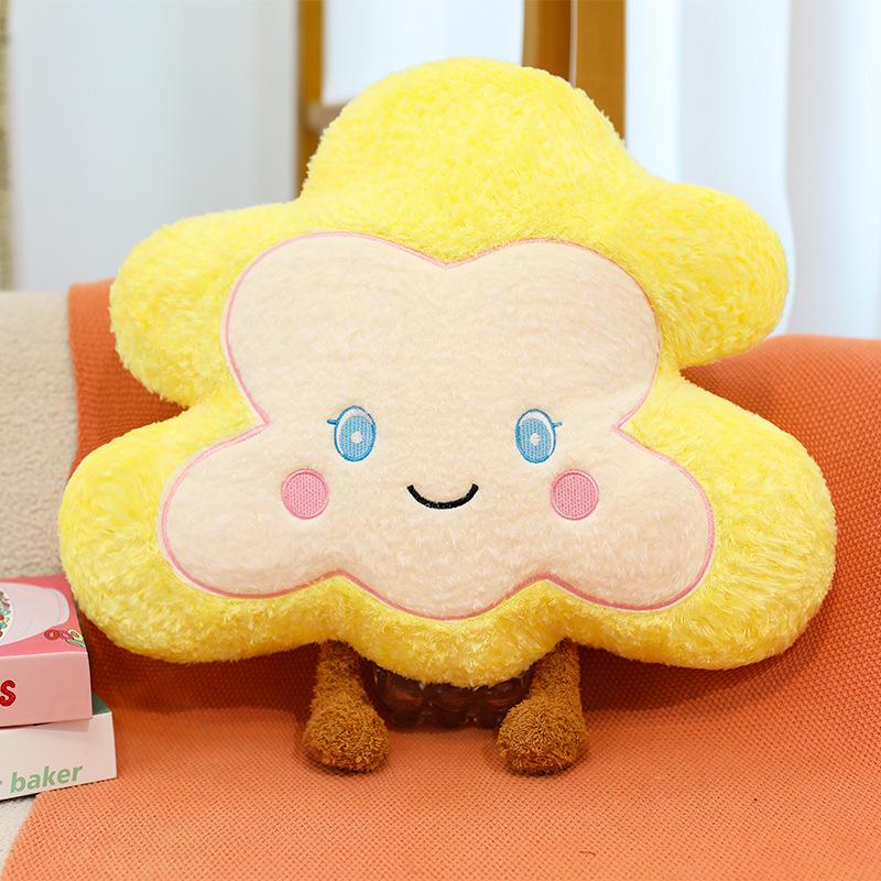 New Ins Style Cartoon Cloud Pillow for Girls Sleeping On Bed with Pillow for Living Room Sofa Children's Room Decoration Ornaments