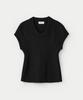 UMARMUNG Pure Cotton Sleeveless U Neck Pullover_Black