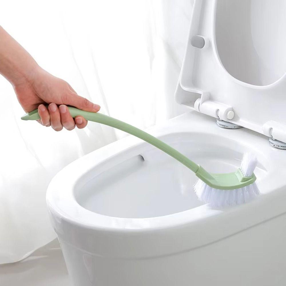 Multi-function Bathroom Cleaning Brush Double Head Corner Brush Bathroom Cleaner  Household