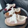 BE cute platform small man casual versatile board shoes autumn and winter velvet warm cotton shoes women