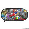 Animation Peripheral Single-layer Children's Pencil Bag Vertical Square Polyester Student Stationery Pencil Bag
