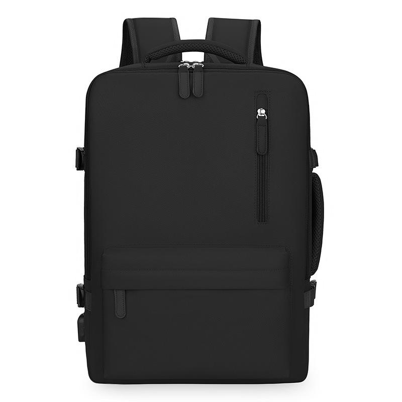 Durable Large-Capacity Multi-Compartment Laptop Backpack for Travel, Rechargeable & Lightweight