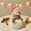 Christmas Decorations Snowman Resin Crafts Home Desktop Decorations Add A Sense Of Festive Atmosphere