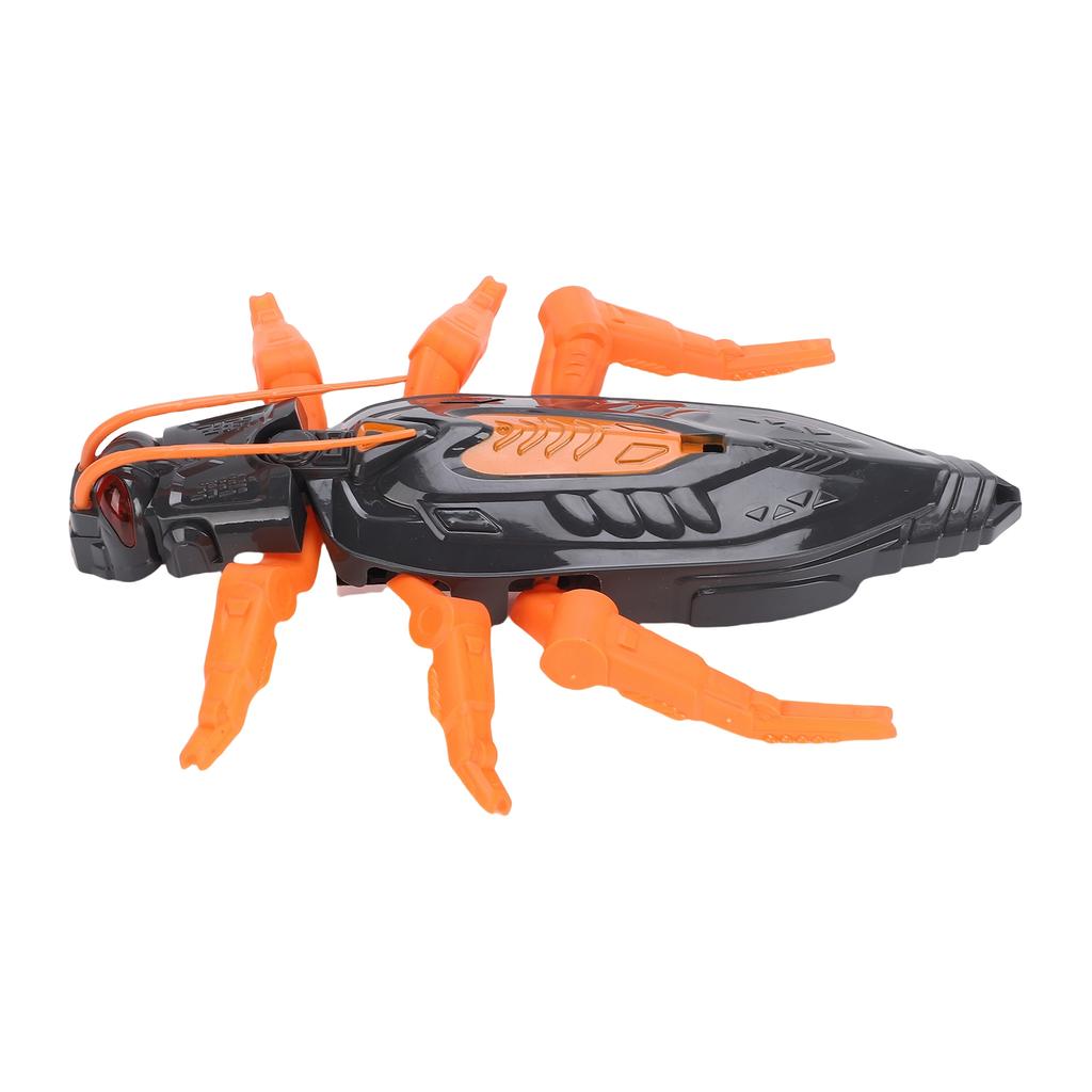 2.4G Wireless Wall Crawler Remote Control Robot Kids Toys Wall Crawling RC Animals STEM Educational Toy with LED Lights Cockroach