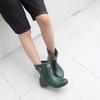Jisyu Anique Short Buckle Rain Boots 3cm