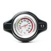 1.1 Bar Aluminum Radiator Cap Cover With Temp Gauge Small Head Thermost for Racing Car Cooling System Parts New 7 Colors