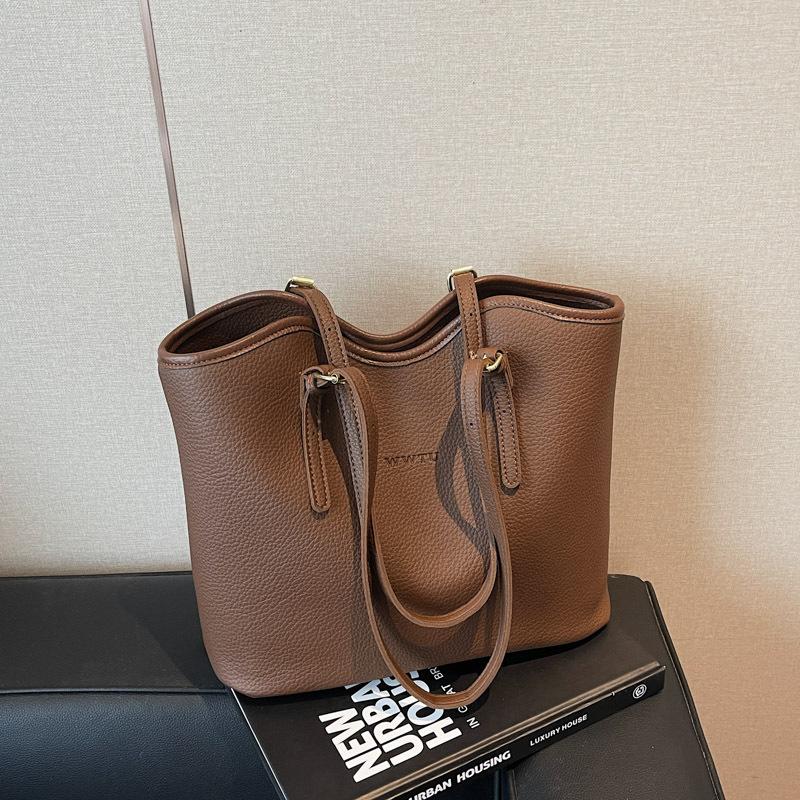 

Женская сумка-тоут, новая универсальная модная, большой вместимости, для通勤, на плечо