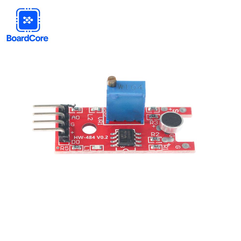 KY-038 Microphone Voice Sound Sensor Detection Module for Arduino AVR PIC Analog Digital Output Sensors