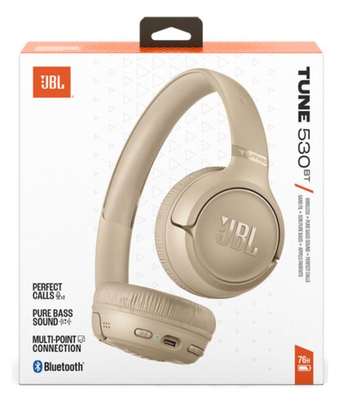 Jbl tune 530bt wireless headphones beige