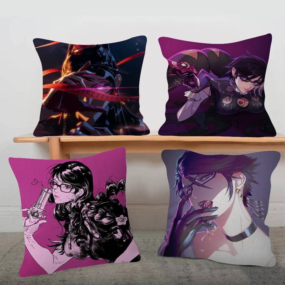 GAME Bayonetta Pillow Cover Sofa Cushion Cover Home Room Decoration Children Gift