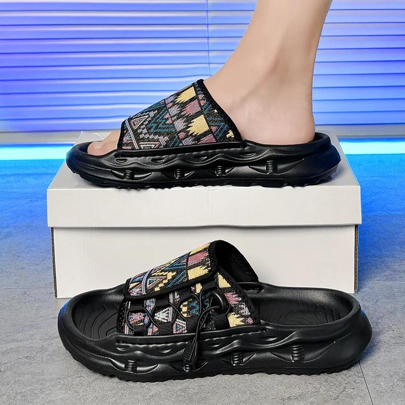 Fashion Summer Slippers Men Men's Shoes Fashion Outdoor Luxury Designer Beach Slippers men's sandals Men's Slippers Shoes Man