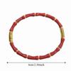Stainless Steel Enamel Resin Bracelet Colorful Stainless Steel Bangle Bamboo Joint Bangle  Party