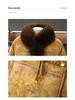 Women's Retro Cotton Jacket with Fur Collar - Thick Warm Winter Coat for Middle-aged & Elderly
