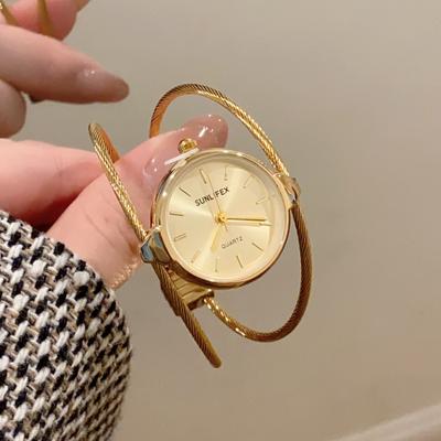 Open Bracelet Watch Women's Simple and Versatile Fashion Watch