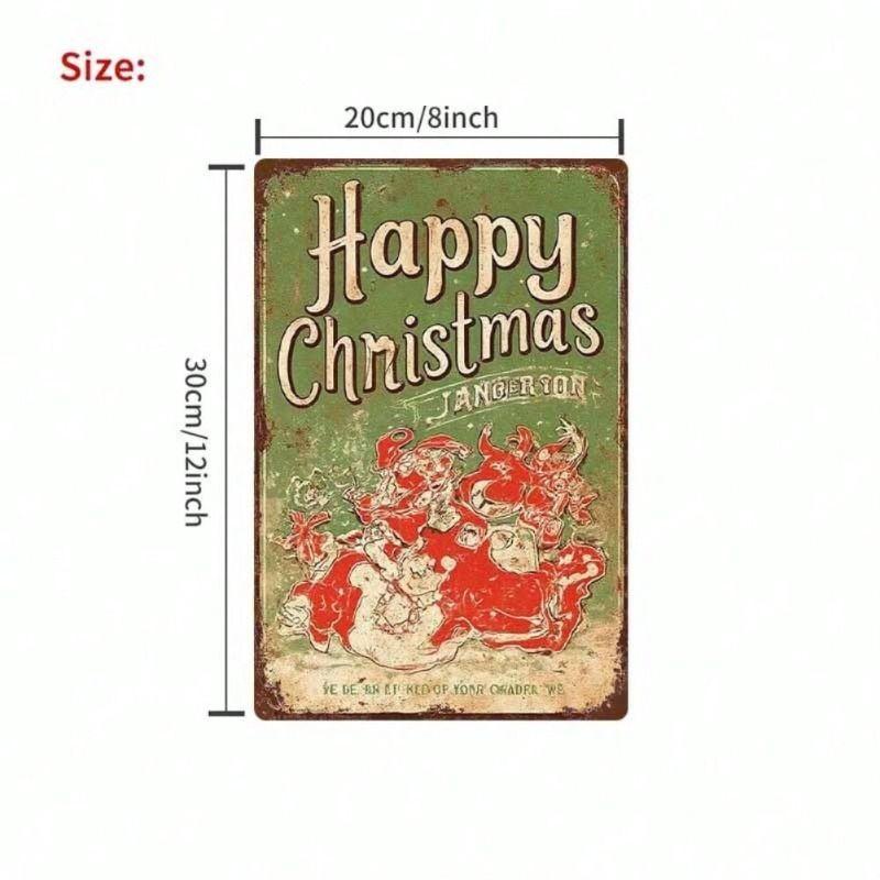 

Retro Metal Wall Art, Living Room Decor, 20x30cm