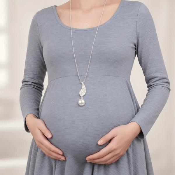 Angel Wing and Ball Pregnancy Bola