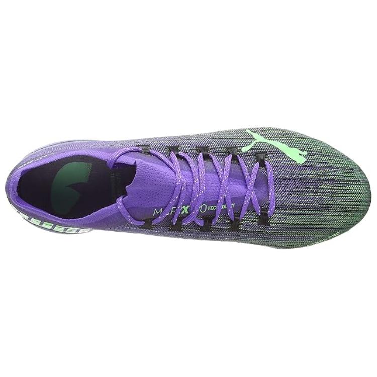 Puma Comfortable Training FG (Rubber Long Stud) Breathable Lightweight Soccer Shoes Men Soccer Shoes Purple 106286-01